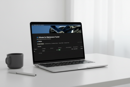 Ultimate Car Maintenance Tracker - Notion Template
